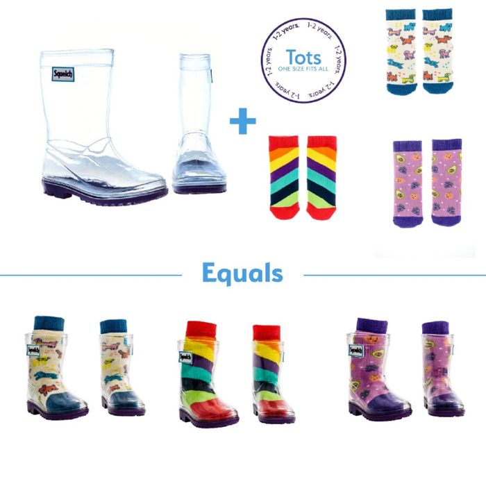 Squelch Wellies Package Tots